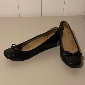 Naturalizer Black Ballet Flats with Bow size 9.5M